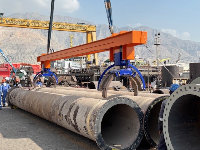 Van Oord wint IADC Safety Award voor pipe lifting tool