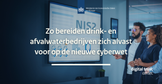 Drink- en afvalwaterbedrijven moeten zich voorbereiden op nieuwe cyberwet