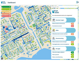 BlueLabel biedt vernieuwd inzicht in klimaatrisico’s voor elk adres in Nederland 