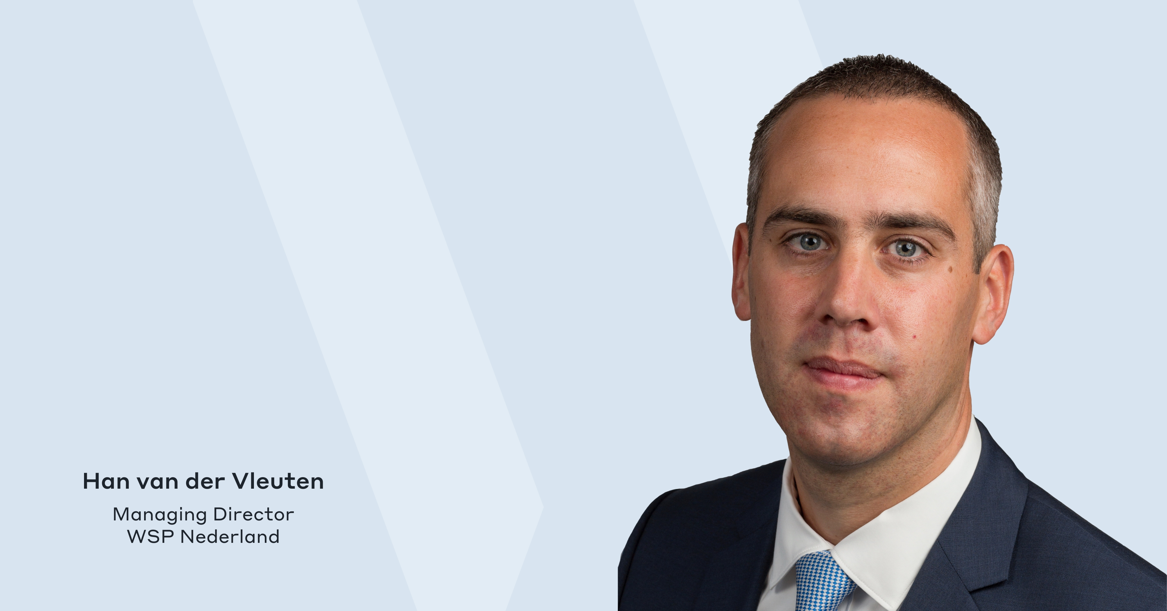 Han van der Vleuten nieuwe managing director WSP Nederland - Land+Water
